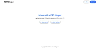 Informatics FRS Helper
